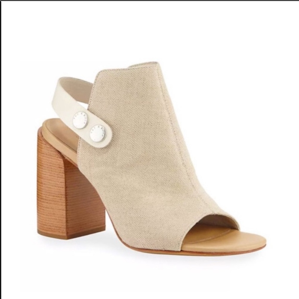 RAG & BONE LEIGH NATURAL OPEN TOE SANDALS SIZE 9 - Picture 2 of 16